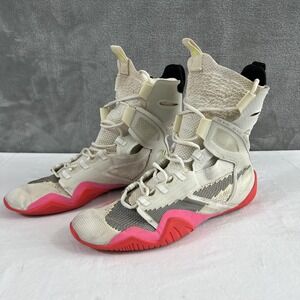 Nike Hyperko 2 SE Boxing Shoes Mens 15 White Pink High Top Boots DJ4475-121